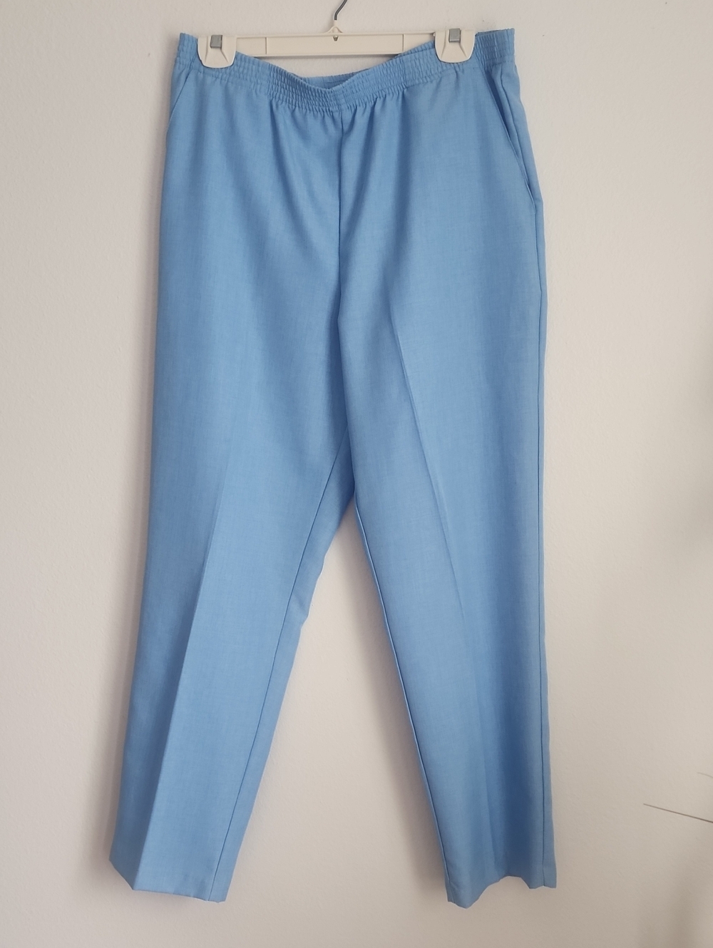 White Stag Womens Pullon Elastic Waist Casual Dress Pants Imported Sz 10 Average